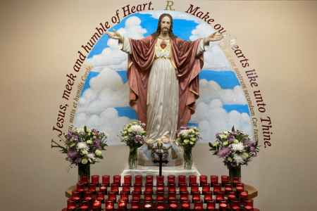 The Alcove of the Most Sacred Heart of Jesus
